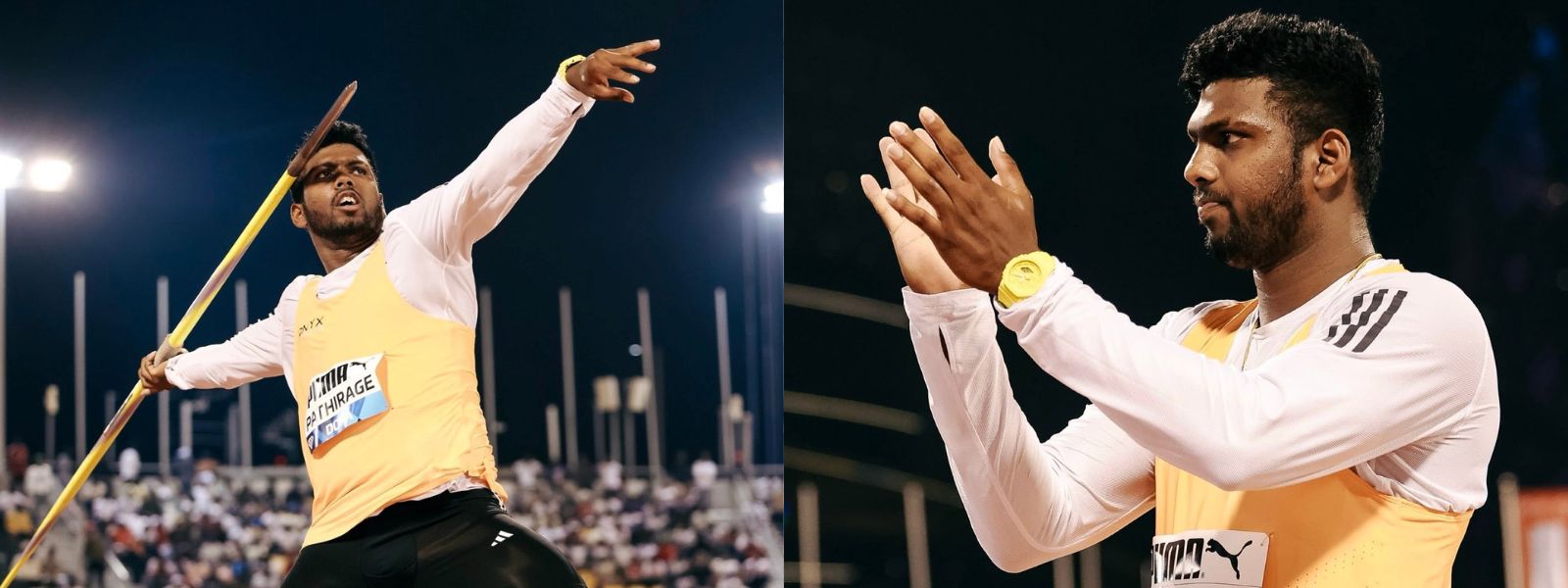 Rumesh Shines In Qatar with massive throw